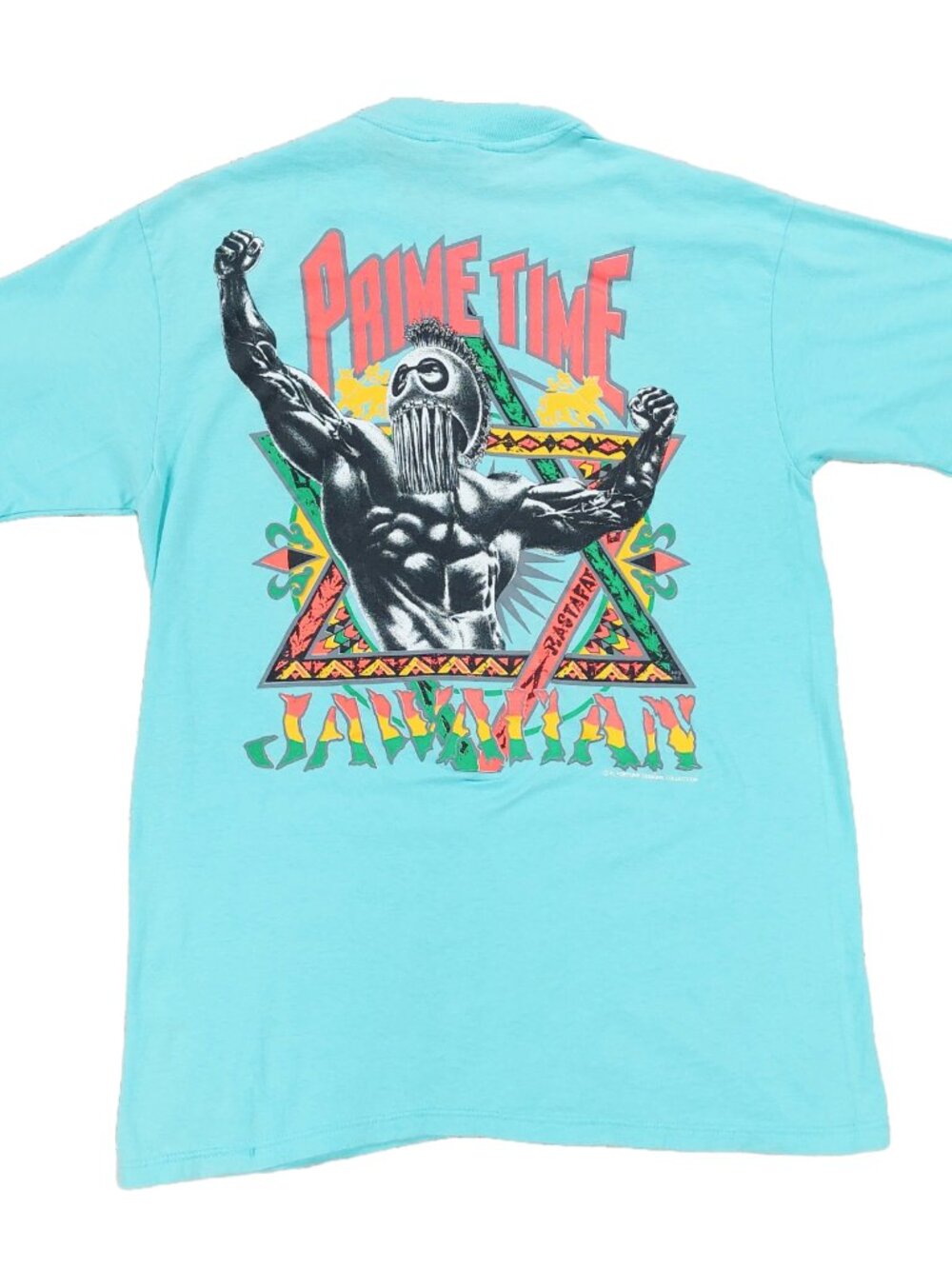 Vintage 90s Local Strength T-Shirt Sz L, Prime Time Jawaiian Hawaii Rasta Reggae